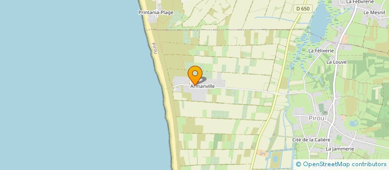 localisation de l'entreprise MONSIEUR PATRICK BLIN  PIROU