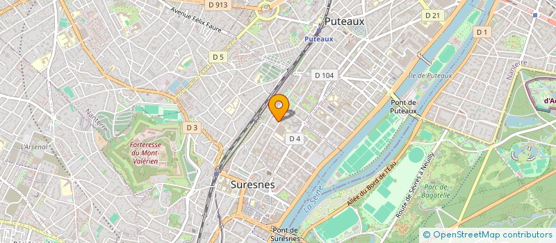 localisation de l'entreprise MONSIEUR PATRICK BLOCH à SURESNES