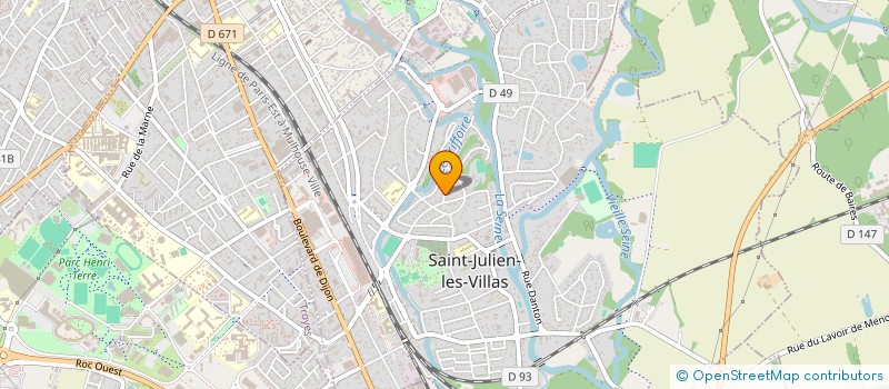 localisation de l'entreprise MONSIEUR PATRICK BLUM à SAINT-JULIEN-LES-VILLAS
