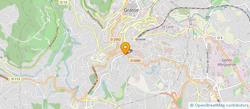 localisation de l'entreprise MONSIEUR PATRICK BODIFEE à GRASSE