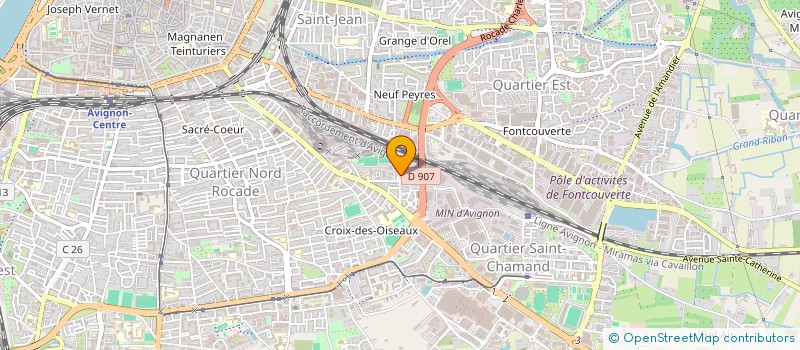 localisation de l'entreprise MONSIEUR PATRICK BOETTI DI CASTANO  AVIGNON