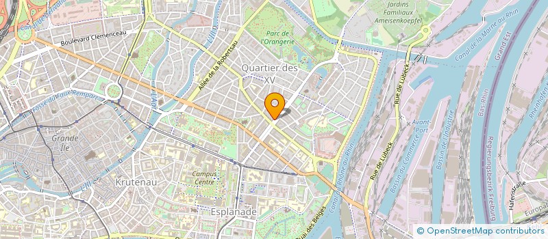 localisation de l'entreprise MONSIEUR PATRICK BOGNER à STRASBOURG