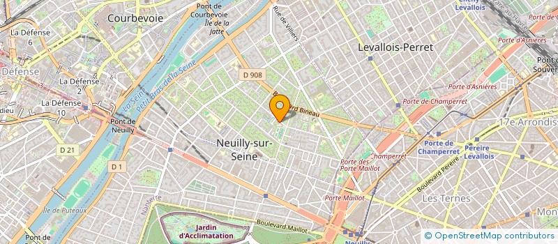 localisation de l'entreprise MONSIEUR PATRICK BOIDANA à NEUILLY-SUR-SEINE
