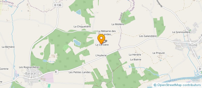 localisation de l'entreprise MONSIEUR PATRICK BOIGNE  MONTIGNE-LES-RAIRIES