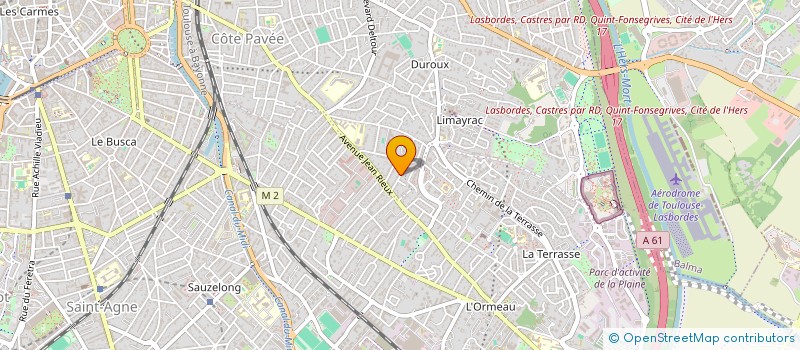 localisation de l'entreprise MONSIEUR PATRICK BOIREAU à TOULOUSE