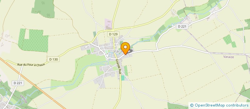 localisation de l'entreprise MONSIEUR PATRICK BOISDET  VARAIZE