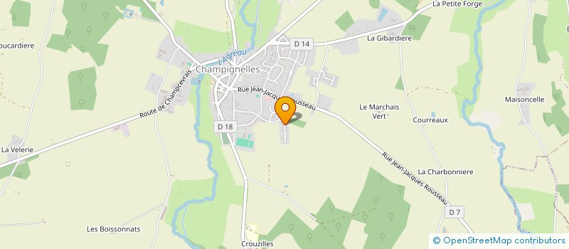 localisation de l'entreprise MONSIEUR PATRICK BOIZARD  CHAMPIGNELLES