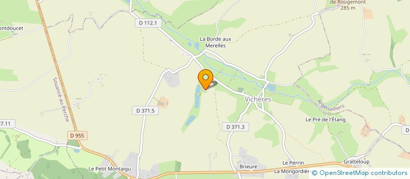 localisation de l'entreprise MONSIEUR PATRICK BONBONY à VICHERES