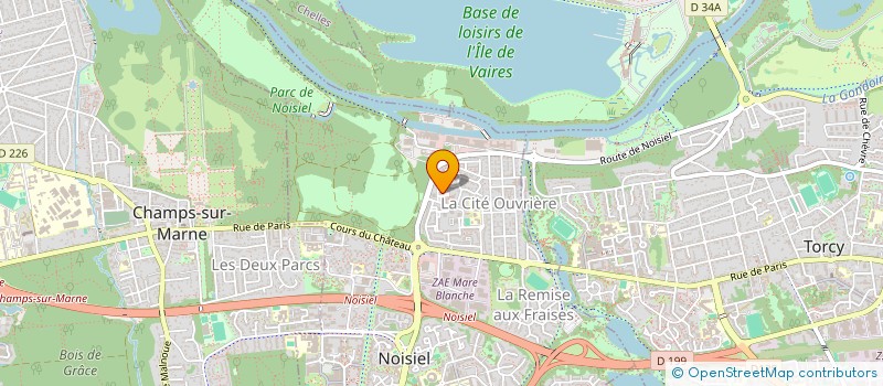 localisation de l'entreprise MONSIEUR PATRICK BONJOUR  NOISIEL