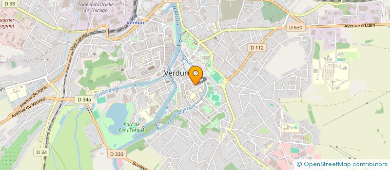 localisation de l'entreprise MONSIEUR PATRICK BONTEMPS à VERDUN