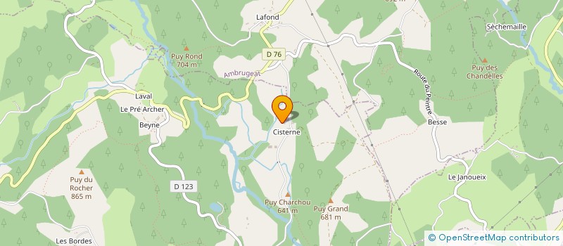 localisation de l'entreprise MONSIEUR PATRICK BORDAS  DAVIGNAC