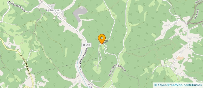 localisation de l'entreprise MONSIEUR PATRICK BORDE  SIMEYROLS