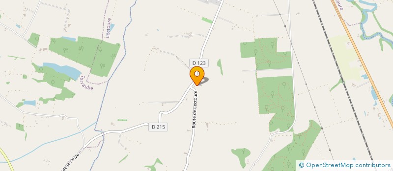 localisation de l'entreprise MONSIEUR PATRICK BORDES  URDENS