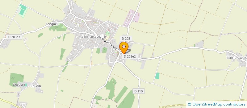 localisation de l'entreprise MONSIEUR PATRICK BOSCHET  SAINTE-SOULLE