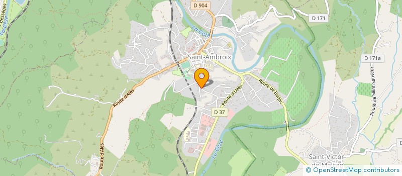 localisation de l'entreprise MONSIEUR PATRICK BOSSI  SAINT-AMBROIX