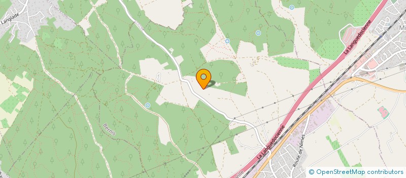 localisation de l'entreprise MONSIEUR PATRICK BOTHOREL  BERNIS