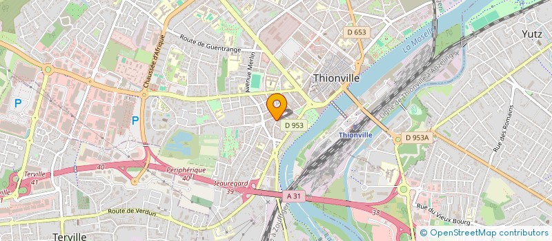 localisation de l'entreprise MONSIEUR PATRICK BOTTIN à THIONVILLE