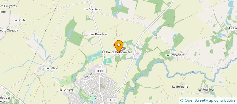 localisation de l'entreprise MONSIEUR PATRICK BOUANCHEAU  DOMPIERRE-SUR-YON