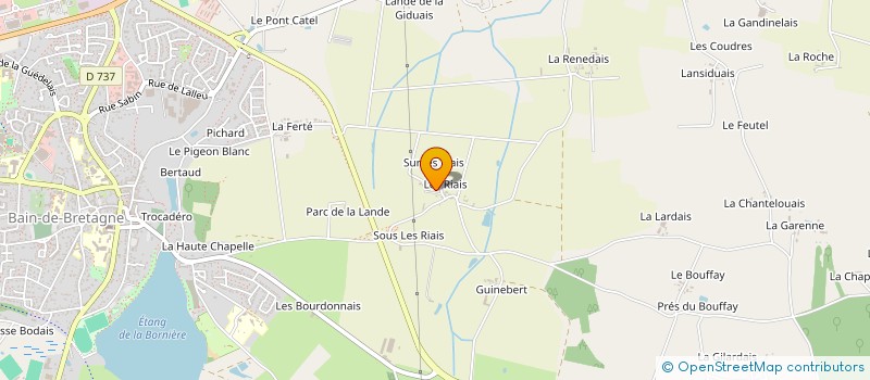 localisation de l'entreprise MONSIEUR PATRICK BOUCHARD  LA NOE-BLANCHE