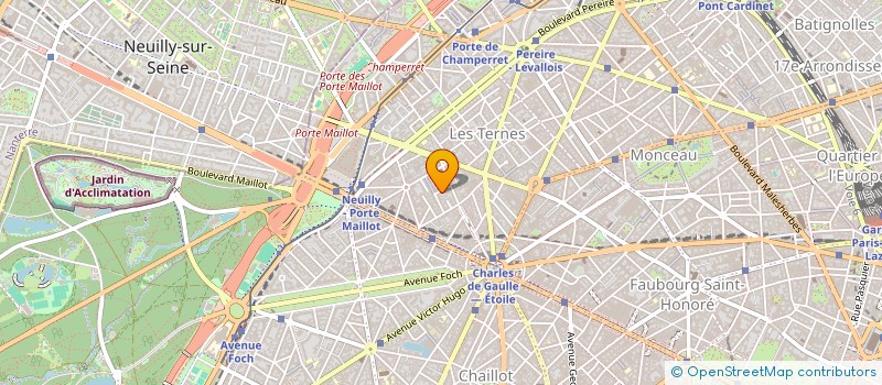 localisation de l'entreprise MONSIEUR PATRICK BOUCHAUD  PARIS