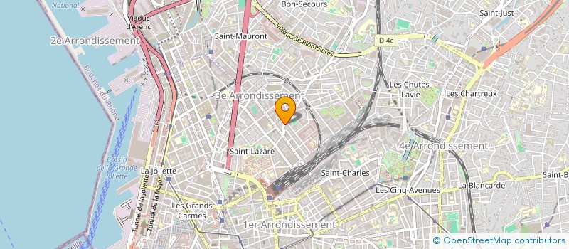 localisation de l'entreprise MONSIEUR PATRICK BOUDAR à MARSEILLE