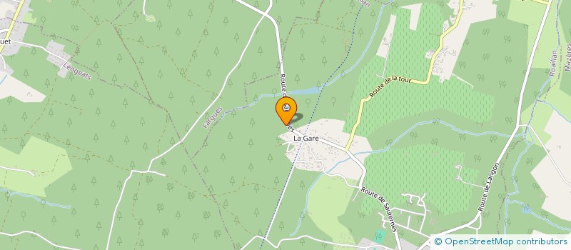 localisation de l'entreprise MONSIEUR PATRICK BOUDEY  ROAILLAN