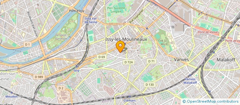 localisation de l'entreprise MONSIEUR PATRICK BOUHON à ISSY LES MOULINEAUX