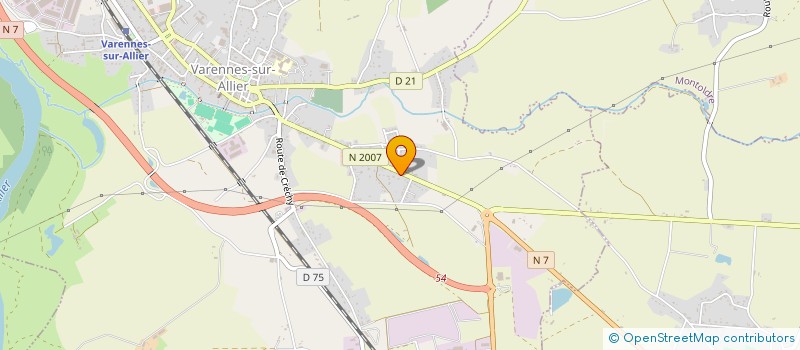 localisation de l'entreprise MONSIEUR PATRICK BOULERY à VARENNES-SUR-ALLIER