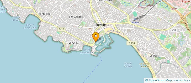 localisation de l'entreprise MONSIEUR PATRICK BOULLE  ROYAN