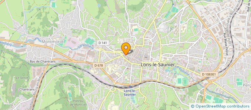 localisation de l'entreprise MONSIEUR PATRICK BOURCET à LONS-LE-SAUNIER