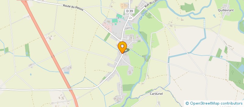 localisation de l'entreprise MONSIEUR PATRICK BOURDEAU  JANS