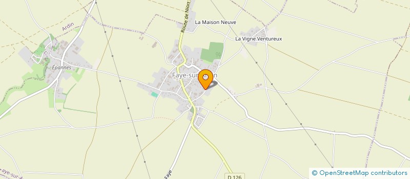 localisation de l'entreprise MONSIEUR PATRICK BOURDEAU  VILLIERS-EN-PLAINE