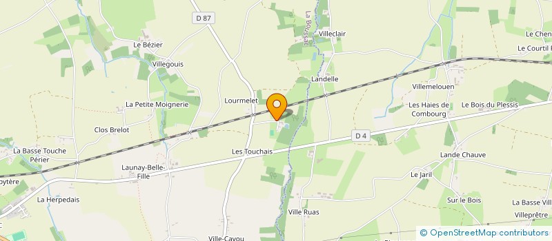 localisation de l'entreprise MONSIEUR PATRICK BOURRIEN  LA DEVISE