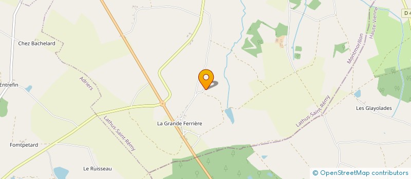 localisation de l'entreprise MONSIEUR PATRICK BOURRY à LATHUS SAINT REMY