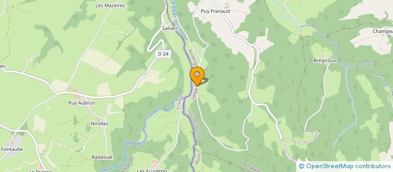 localisation de l'entreprise MONSIEUR PATRICK BOUSSANGE  CHATEAU-SUR-CHER