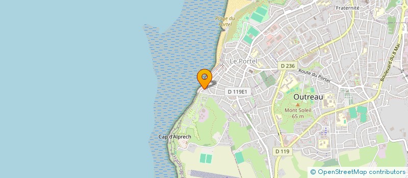 localisation de l'entreprise MONSIEUR PATRICK BOUSSEMAERE  LE PORTEL