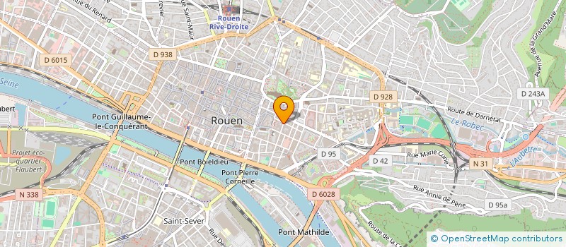 localisation de l'entreprise MONSIEUR PATRICK BOUSSOUGANT à ROUEN