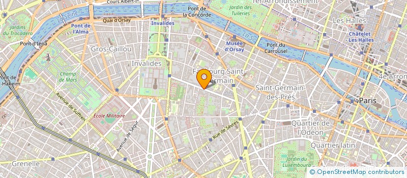 localisation de l'entreprise MONSIEUR PATRICK BOWLES  PARIS