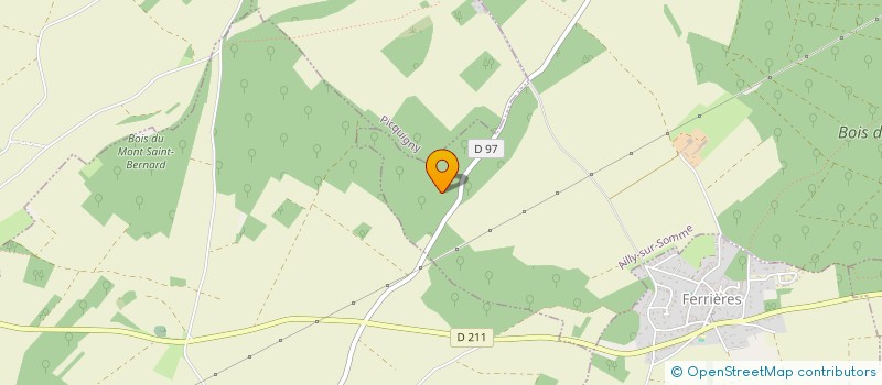 localisation de l'entreprise MONSIEUR PATRICK BOYARD  AILLY-SUR-SOMME