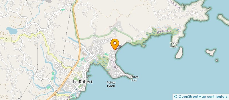 localisation de l'entreprise MONSIEUR PATRICK BRAGANCE à LE ROBERT