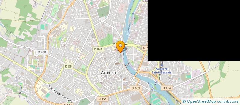 localisation de l'entreprise MONSIEUR PATRICK BRANCHU à AUXERRE