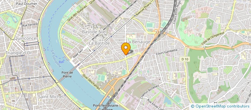 localisation de l'entreprise MONSIEUR PATRICK BRANLE SOUVIGNON à BORDEAUX