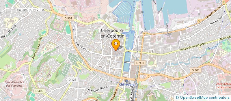 localisation de l'entreprise MONSIEUR PATRICK BRAUN  CHERBOURG-EN-COTENTIN