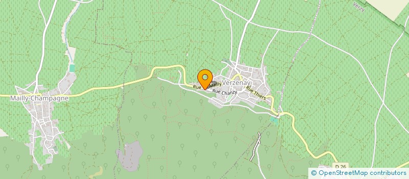 localisation de l'entreprise MONSIEUR PATRICK BRAUN  VERZENAY