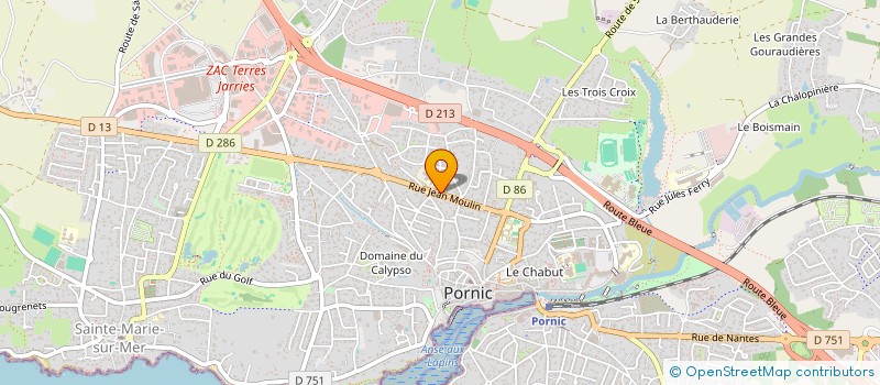 localisation de l'entreprise MONSIEUR PATRICK BRAY  PORNIC