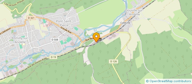 localisation de l'entreprise MONSIEUR PATRICK BREANT  PONT-SAINT-PIERRE