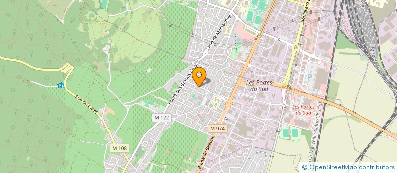 localisation de l'entreprise MONSIEUR PATRICK BRENOT à MARSANNAY-LA-COTE