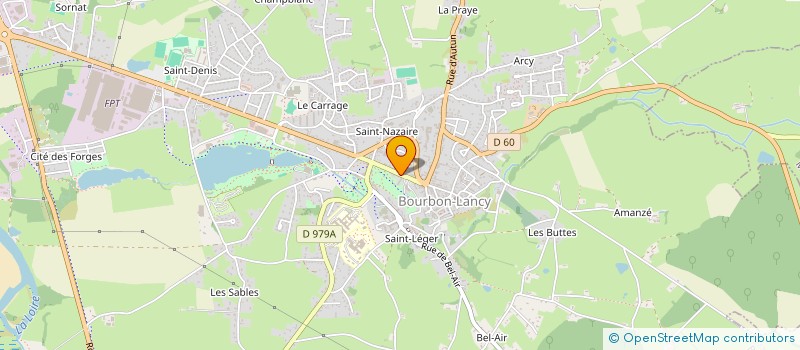 localisation de l'entreprise MONSIEUR PATRICK BRETON à BOURBON-LANCY
