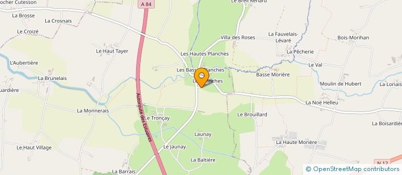 localisation de l'entreprise MONSIEUR PATRICK BRETON  BEAUCE