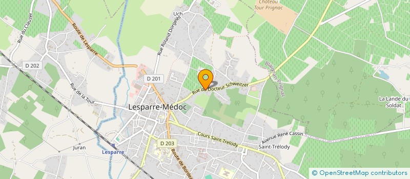 localisation de l'entreprise MONSIEUR PATRICK BRETON  LESPARRE-MEDOC